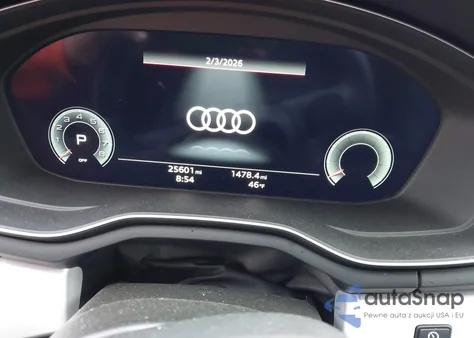 2023 Audi A4 Premium Plus 45 Tfsi S Line Quattro S Tronic z USA, uszkodzony, nr VIN WAUEAAF4XPA036993